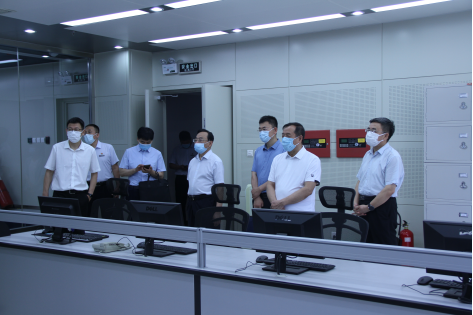省住建厅李旭阳副厅长率队到中心调研指导工作